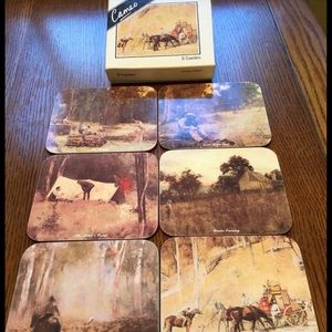 🍃🍂NWT FINAL PRICE NO OFFERS 6 coaster set